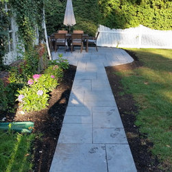 Blue stone patio and walk - Outdoor Products