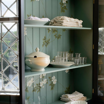 Hand-painted Curiosity Cupboards by deVOL