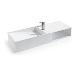 Kado Aspect - 1200 Solid Wall Basin - Bathroom Basins