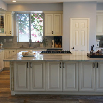 Dove White Glaze Kitchen - Huntington Beach, CA