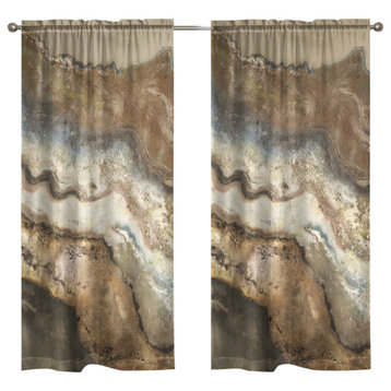 Lava Flow 84"x50", Window Curtain