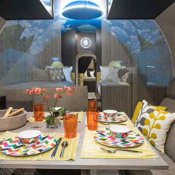 Space Saving Dining Room | Stylish Underground Shelter