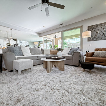 Cozy Flow Living: Family Room & Nook Transformation