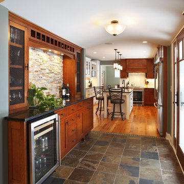 A Kitchen for Gathering and Entertaining