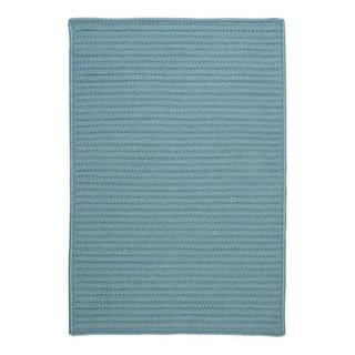 Simply Home Solid Rug, Federal Blue, 4'x6', 4'x6' - Contemporary ...