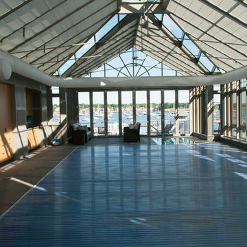 HydraLux: Slatted automatic swimming pool and spa covers