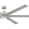 Hinkley Indy Maxx 82" Integrated LED Indoor/Outdoor Ceiling Fan, Brushed Nickel