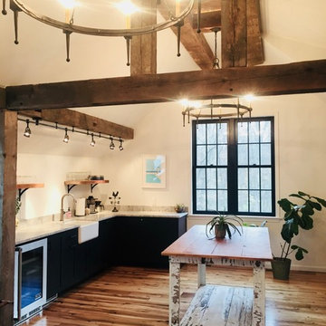 Timber Frame Carriage House in Berwyn