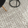 Indoor & Outdoor Rug With Boho Pattern, Cream, 2'8"x4'11"