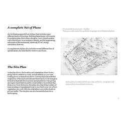 Developing a complete set of plans - Products
