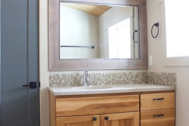Bathroom - rustic bathroom idea in Other