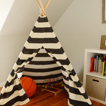 A Girl’s Nursery and a Little Boy’s Room in Connecticut