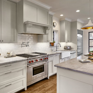 Interior View of Luxury Kitchen in Highland Park