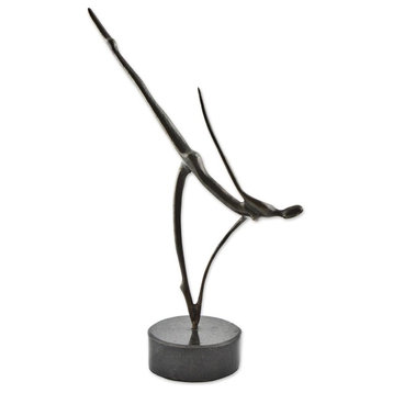 Novica Stellar Dancer Bronze Sculpture