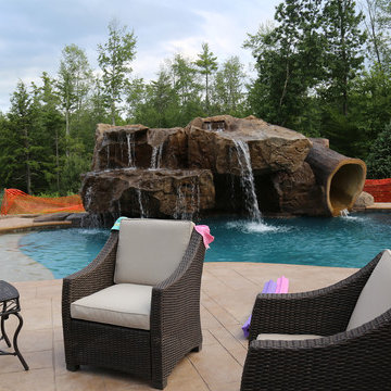 Poolside Water Features