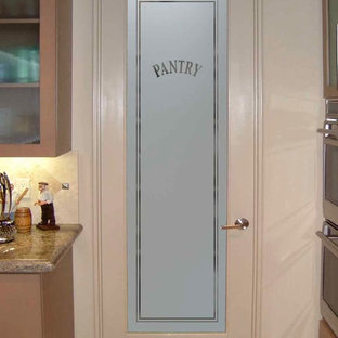 Frosted Glass Pantry Doors Houzz