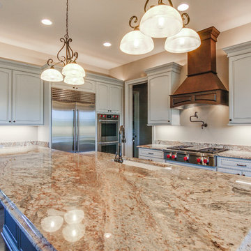 Typhoon Bordeaux Granite Kitchen