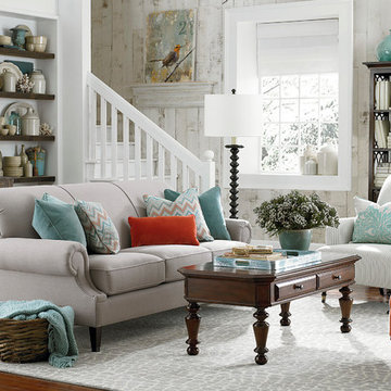 HGTV Home Custom Classics Sofa by Bassett Furniture