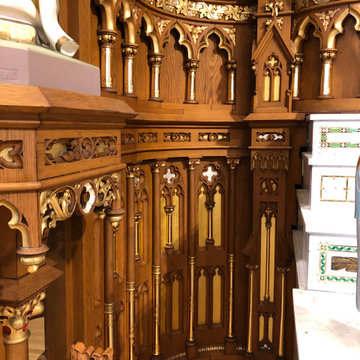 Gilt Drums and Restored 1900’s Altars