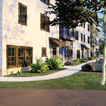 Chestnut Square Mixed Use Building - New Paltz, NY