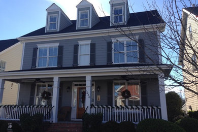 Example of a classic exterior home design in Raleigh