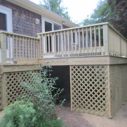 Pressure Treated decks - Products