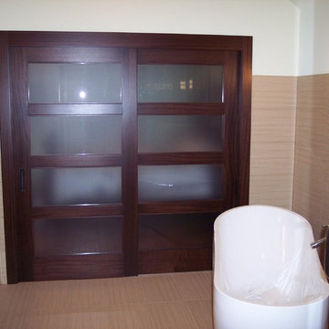 Bedroom & bathroom partition doors