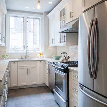 Historical Philadelphia Queen's Village Kitchen Remodel "Cooking in the City"