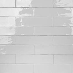 2.5x10.5 Gemma Bianco Gloss Subway Tile - Wall And Floor Tile