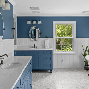 River Hills Master Suite and Guest Bathroom