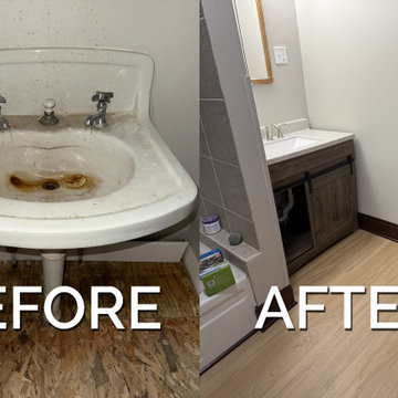 Joliet, IL 100+ Year Old Home Vinyl Installation and Renovation