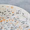 Sevak Zargarian Terrazzo Style Bowl, Grey and Orange, Large