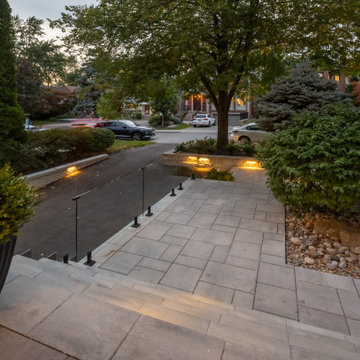 2022 Design Gallery - Driveway and Modern Front Steps