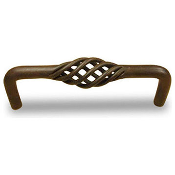 Wrought Iron - Pull - Natural Rust, CENT44047-NR