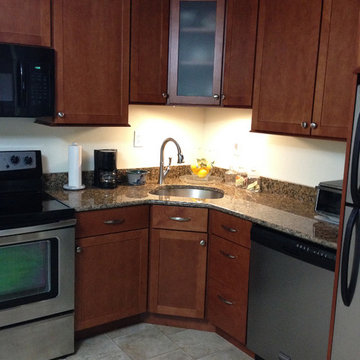 Condo Maple Kitchen