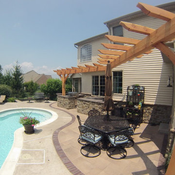 Poolside Kitchen & Entertaining Area