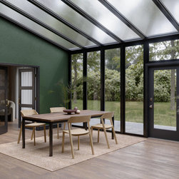 Masonite VistaGrande Flush-Glazed Full Lite fiberglass exterior door - Interior Doors