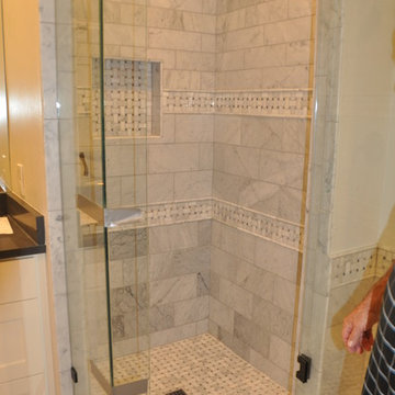 Carrara Marble Bathroom Remodel
