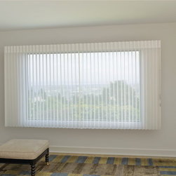 Hunter Douglas Luminette Window Coverings - Vertical Blinds