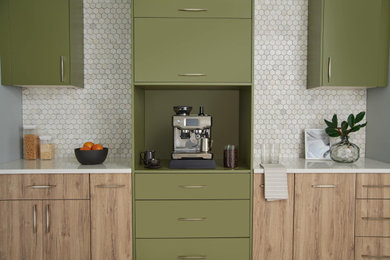 Milania Cabinet Coffee Station