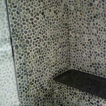 Pebble stone Shower