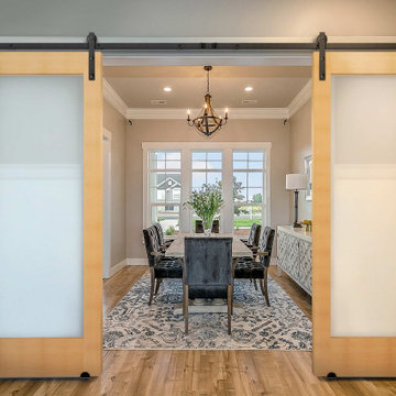 Barn Door Room Scene