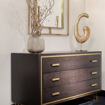 INEDITO. Model HAMPTONS METAL CHEST OF DRAWERS
