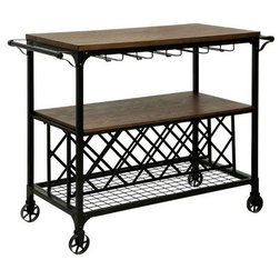 Industrial Bar Carts by Homesquare