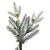 Douglas Blue Fir Artificial Christmas Tree , Warm White, 6.5' x 51"