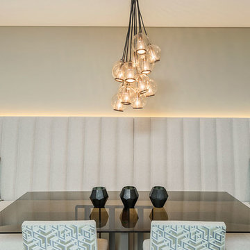 Dining room in a Chelsea townhouse, SW3