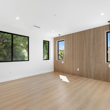 Custom Modern New Construction Home with Mid-Century Rooflines