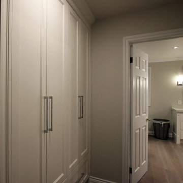 Custom made pained closet in Thornhill 2018