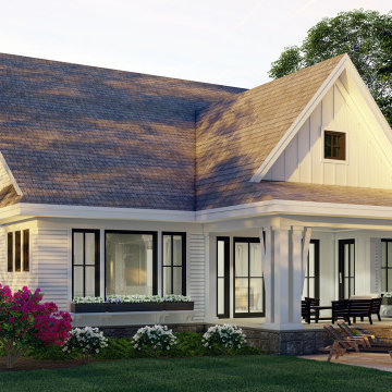 Middlebrook House Plan - Back