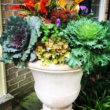Fall Container Garden Design